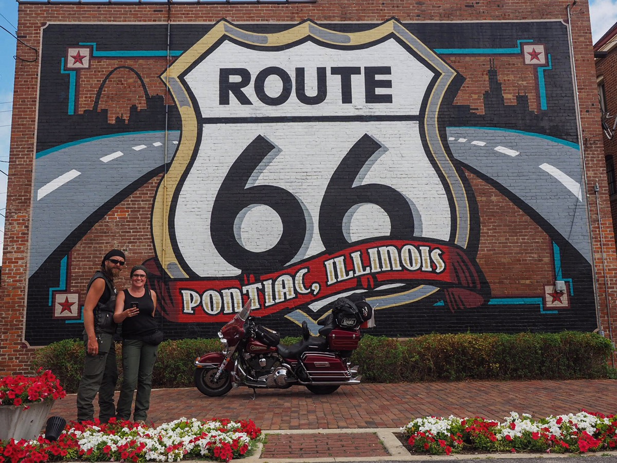Dzień 39: Crete, IL -> Route 66 -> Sant Louis IL/MO -> Perryville,&nbsp;MO