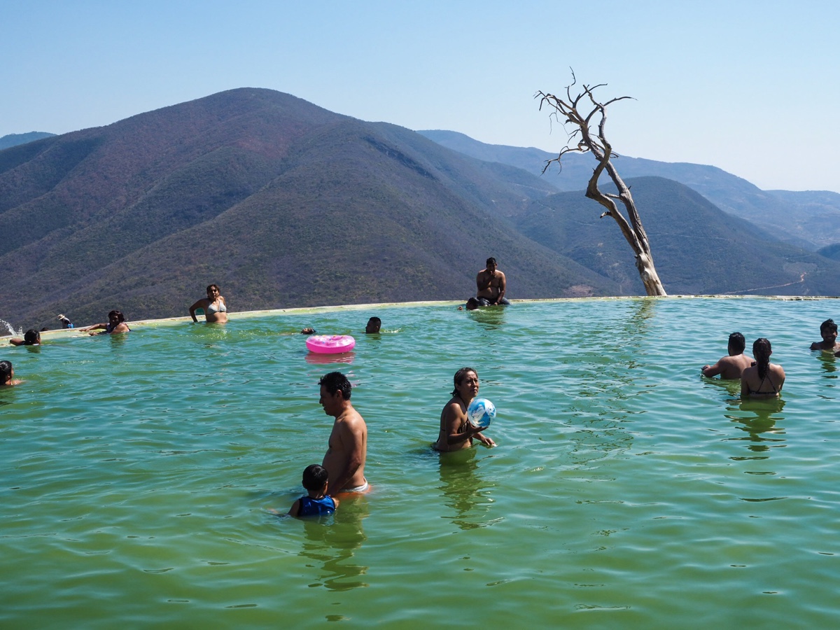 Dzień 19: Oaxaca, MX -> Santa María del Tule, MX ->   Hierve el Agua, MX -> Magdalena Tequisistlán,&nbsp;MX